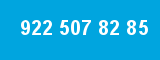 922 507 82 85 922 507 82 85
